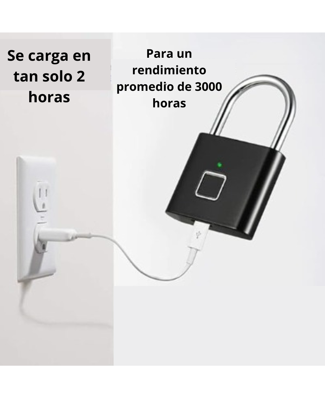CANDADO INTELIGENTE CON HUELLA DACTILAR