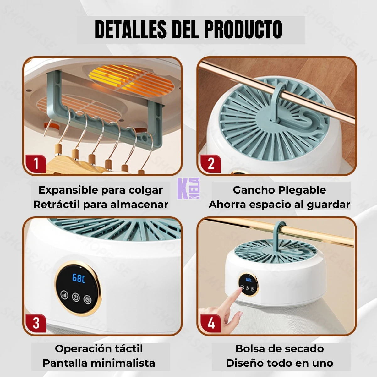 Secadora De Ropa Eléctrico Portátil ORIGINAL EDICION EXCLUSIVA