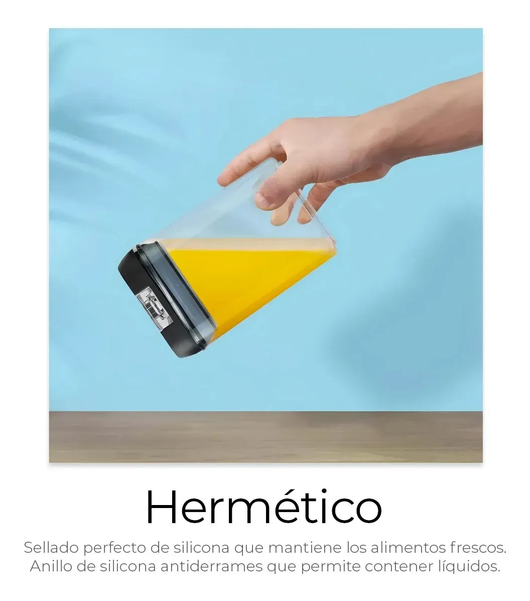 Set De 7 Contenedores Hermeticos
