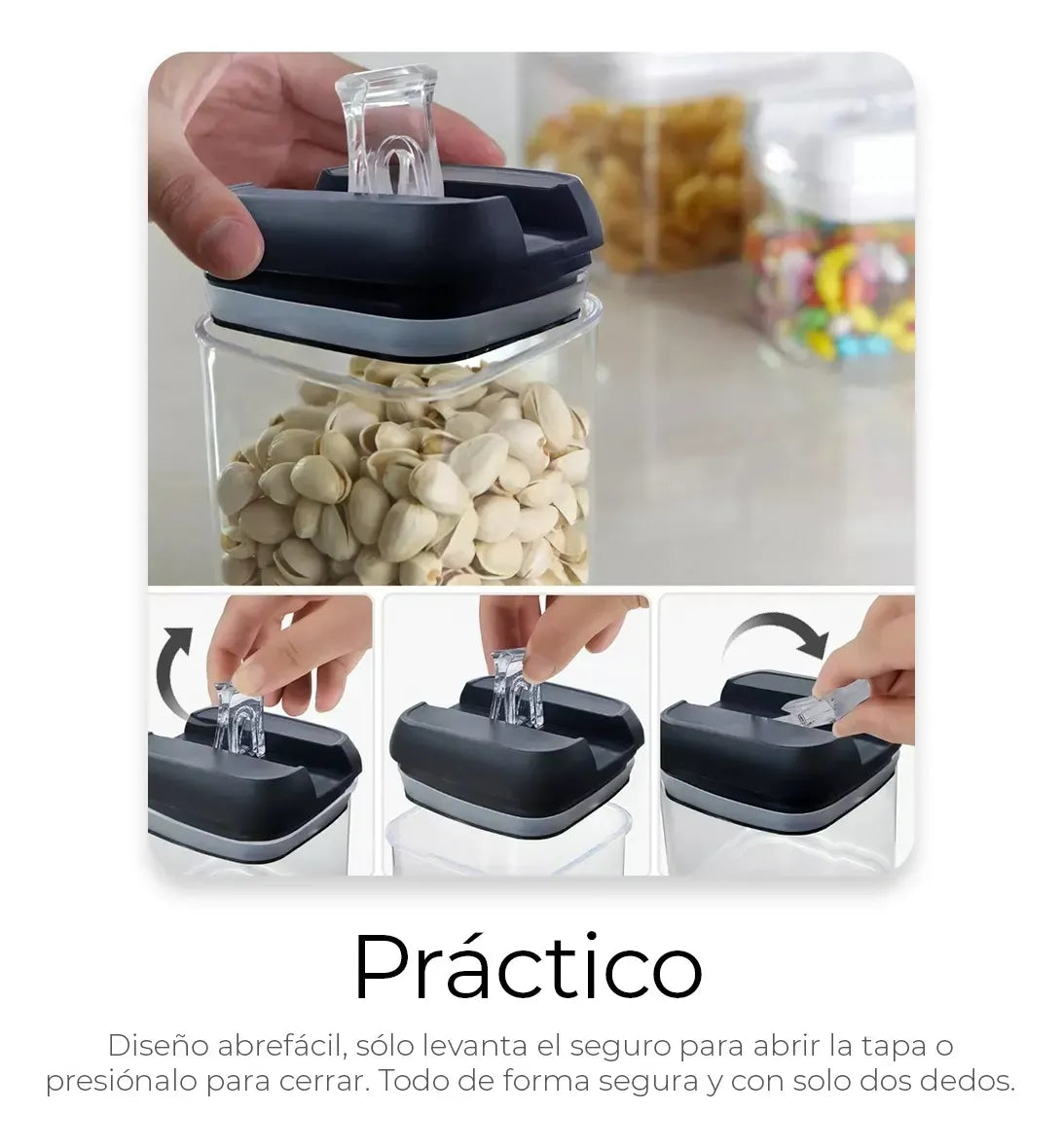 Set De 7 Contenedores Hermeticos